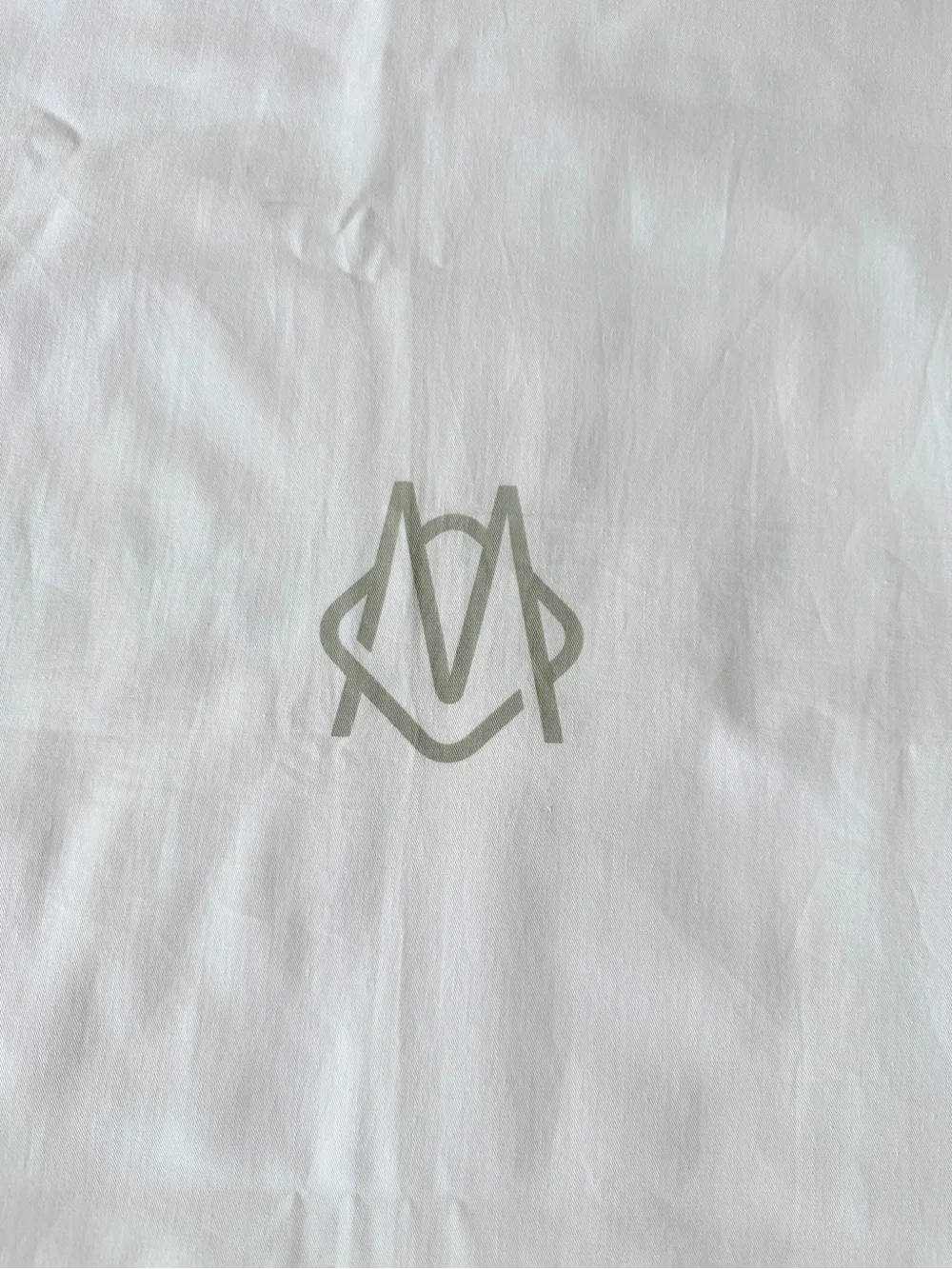 Authentic RIMOWA Large Dust Bag White Drawstring Luggage Storage Cover